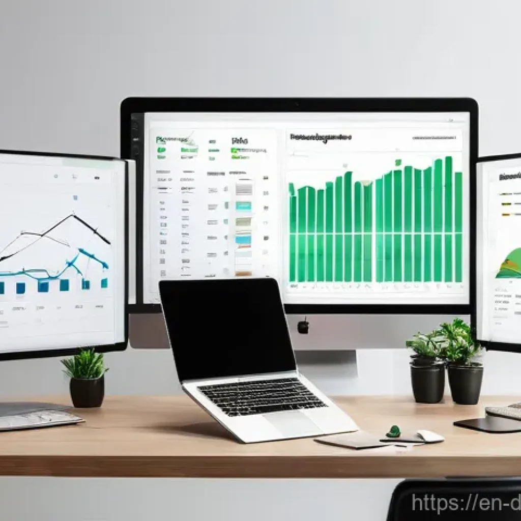 소셜 미디어 데이터 시각화 방법 - **Prompt 1: Data Transformation to Clarity**
    "A clean, minimalist workspace featuring a bright, ...